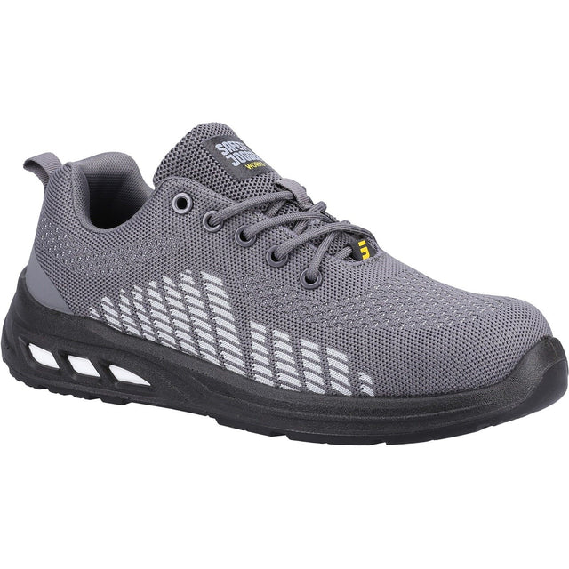 Safety Jogger Fitz S1P Safety Trainers - Grey (36294 - 67704) - 36294-67704-06 - Safety Jogger - Trade Counter Direct