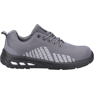 Safety Jogger Fitz S1P Safety Trainers - Grey (36294 - 67704) - 36294-67704-06 - Safety Jogger - Trade Counter Direct