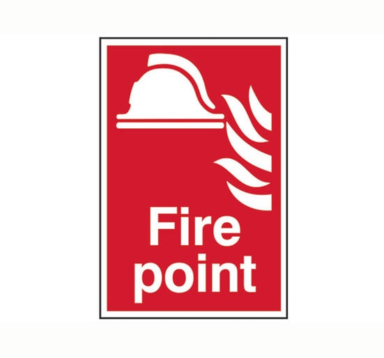 Scan Fire Point - PVC 200 x 300mm - Single Unit