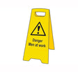 Scan Men At Work Heavy - Duty A Board - Single Unit - SCA4710 - Scan - Trade Counter Direct