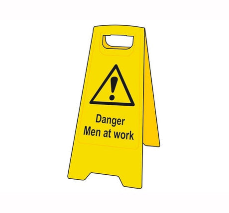 Scan Men At Work Heavy - Duty A Board - Single Unit - SCA4710 - Scan - Trade Counter Direct
