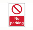 Scan No Parking - PVC 200 x 300mm - Single Unit - SCA0605 - Scan - Trade Counter Direct