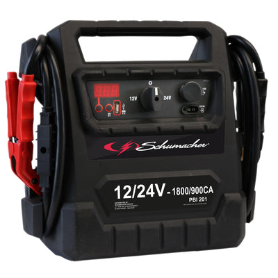 Schumacher® PBI201 12/24V Booster, 1800/900CA - DR-13707 - Schumacher - Trade Counter Direct