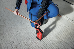 Rothenberger Romax Compact III Press Jaw Set with Jaws, Battery, Charger and Case