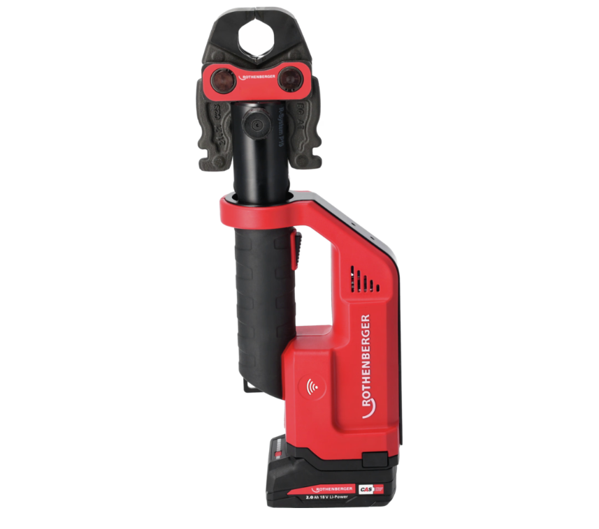 Rothenberger Romax Compact III Press Jaw Set with Jaws, Battery, Charger and Case