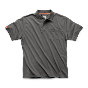 Scruffs Eco Worker Polo Graphite - L - T55418 - TST55418 - Scruffs - Trade Counter Direct