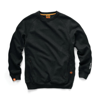 Scruffs Eco Worker Sweatshirt Black - M - T55431 - TST55431 - Scruffs - Trade Counter Direct