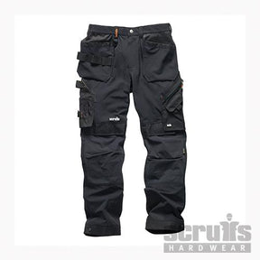 Scruffs Pro Flex Plus Holster Trouser Black - T54755.9 - Scruffs - Trade Counter Direct