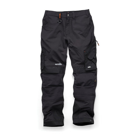 Scruffs Pro Flex Plus Trousers Black - 36R - T55373 - TST55373 - Scruffs - Trade Counter Direct