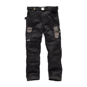 Scruffs Pro Flex Trousers Black - 32S - T55384 - TST55384 - Scruffs - Trade Counter Direct