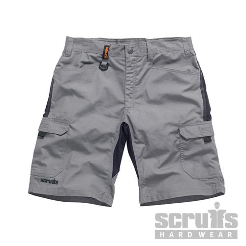 Scruffs Trade Flex Short Graphite - T54643 - Scruffs - Trade Counter Direct