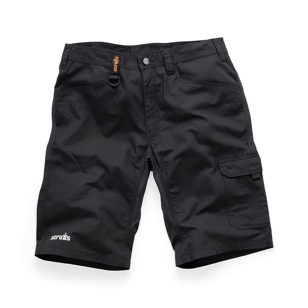 Scruffs Trade Flex Shorts Black - 38" W - T55456 - TST55456 - Scruffs - Trade Counter Direct