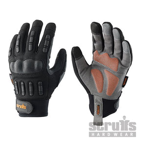 Scruffs Trade Shock Impact Gloves Black - T51006 - Scruffs - Trade Counter Direct