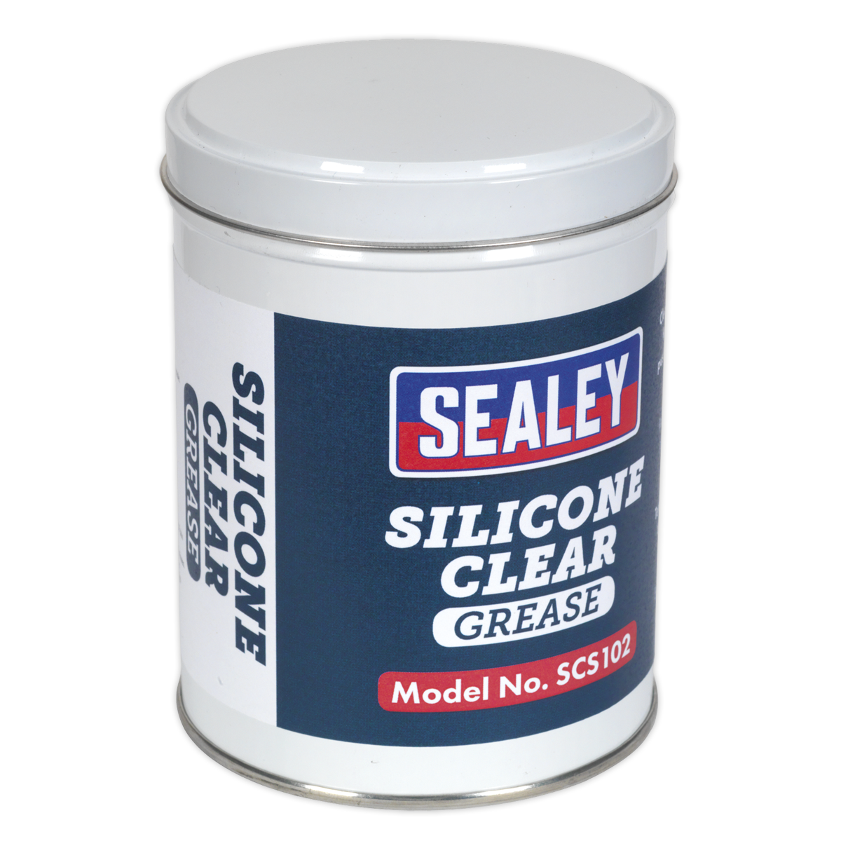 Sealey SCS102 Silicone Clear Grease 500g Tin