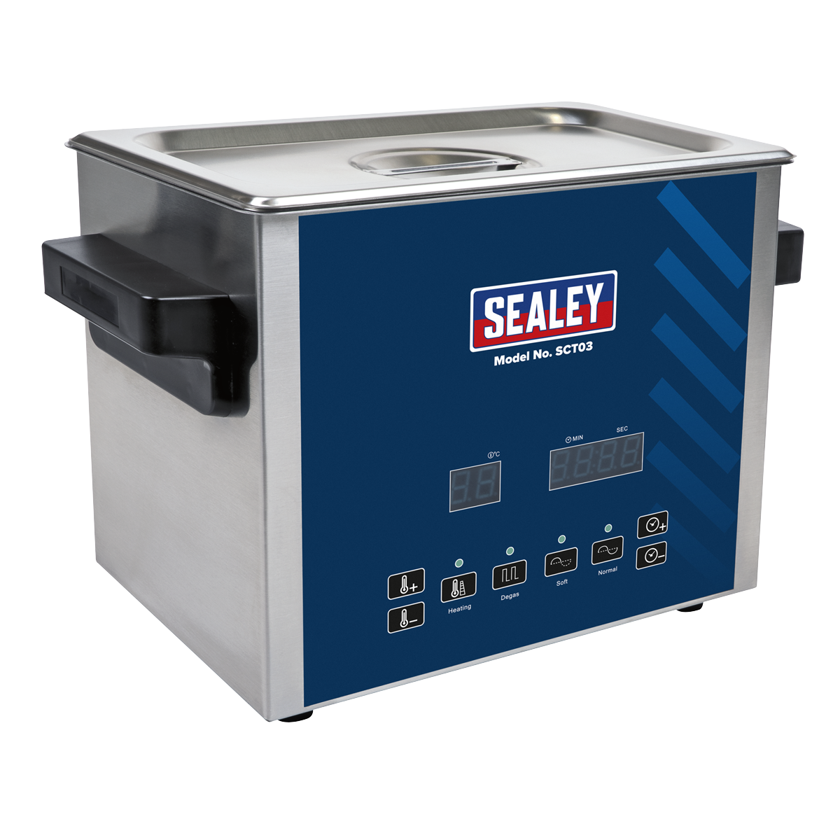 Sealey SCT03 Ultrasonic Parts Cleaning Tank 3L