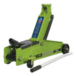 Sealey 1153CXHV Trolley Jack 3tonne Long Chassis Heavy - Duty Hi - Vis - 1153CXHV - Sealey Tools UK - Trade Counter Direct
