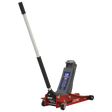 Sealey 2001LERE Trolley Jack 2.25tonne Low Entry Rocket Lift Red - 2001LERE - Sealey Tools UK - Trade Counter Direct