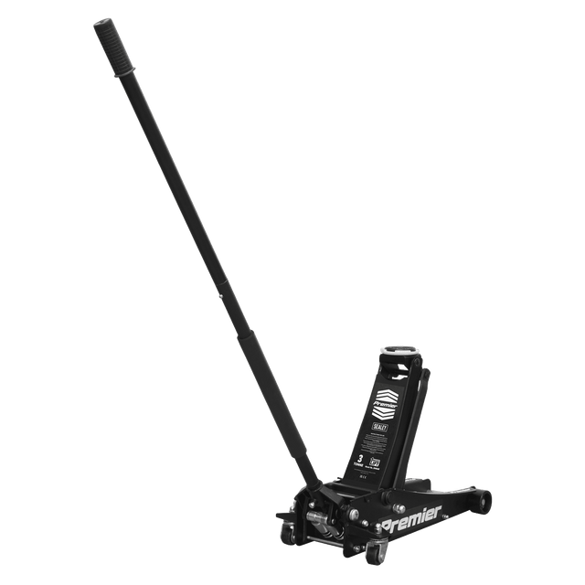Sealey 3040AB Trolley Jack 3tonne Rocket Lift Black - 3040AB - Sealey Tools UK - Trade Counter Direct