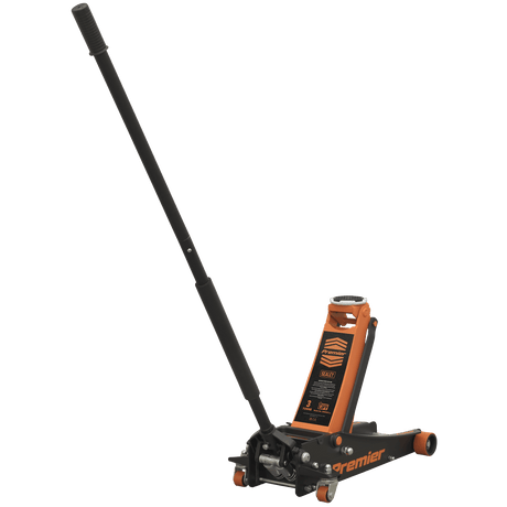 Sealey 3040AO Trolley Jack 3tonne Rocket Lift Orange - 3040AO - Sealey Tools UK - Trade Counter Direct