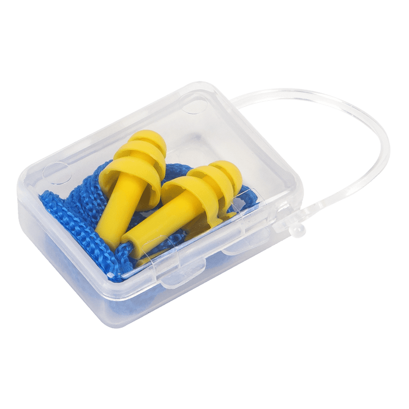 Sealey 402/50 Worksafe® Disposable Corded Ear Plugs - 50 Pairs - 402/50 - Sealey Tools UK - Trade Counter Direct
