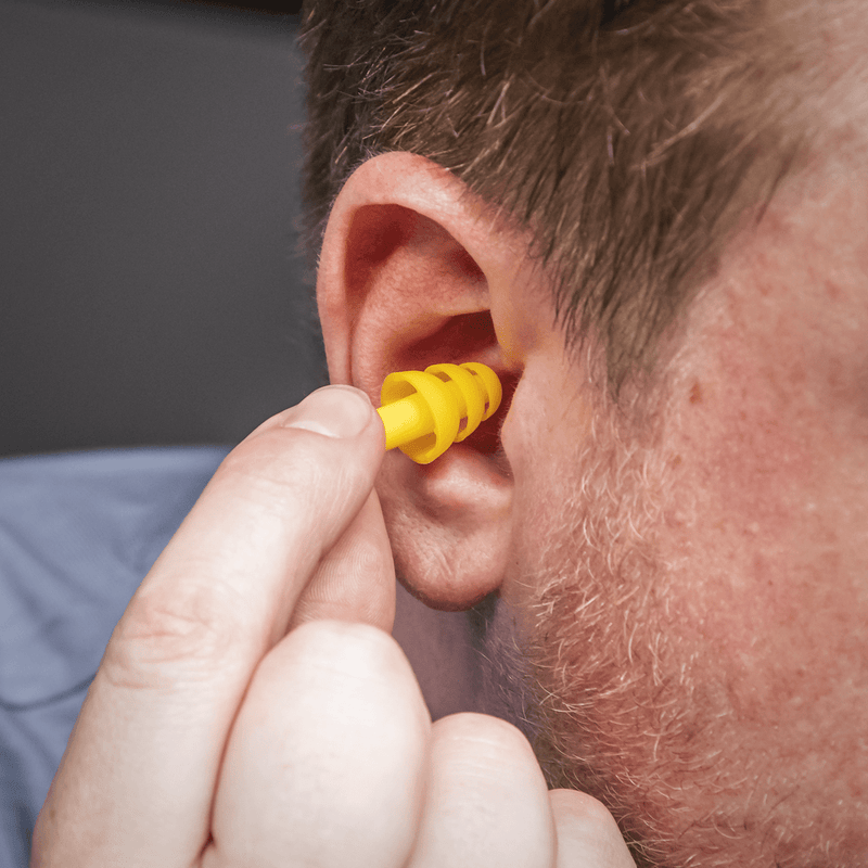 Sealey 402/50 Worksafe® Disposable Corded Ear Plugs - 50 Pairs - 402/50 - Sealey Tools UK - Trade Counter Direct