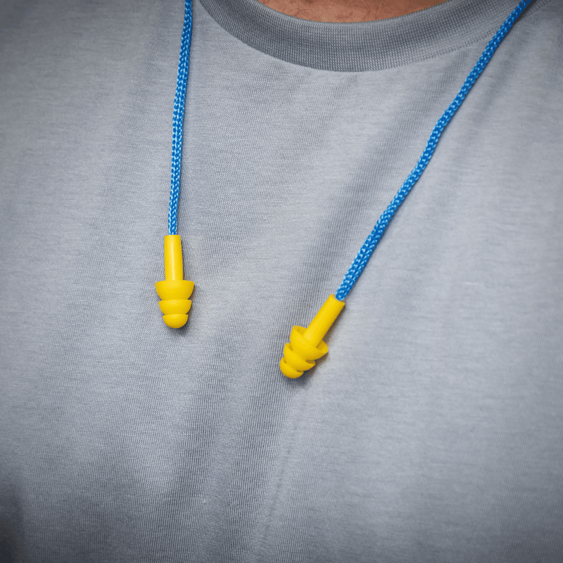 Sealey 402/50 Worksafe® Disposable Corded Ear Plugs - 50 Pairs - 402/50 - Sealey Tools UK - Trade Counter Direct