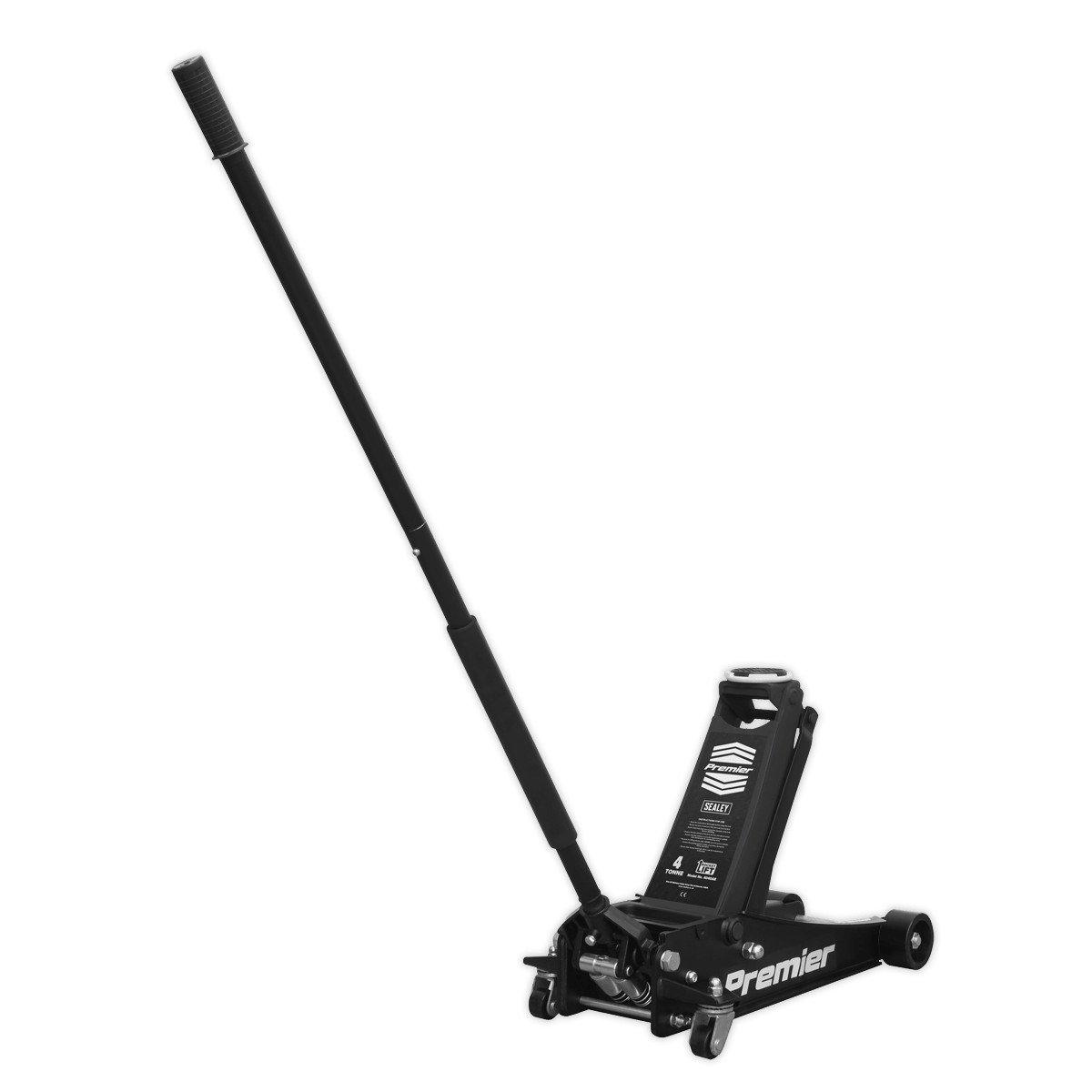 Sealey 4040AB Trolley Jack 4tonne Rocket Lift Black - 4040AB - Sealey Tools UK - Trade Counter Direct