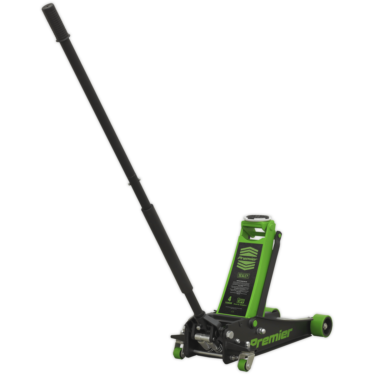 Sealey 4040AG Trolley Jack 4tonne Rocket Lift Green - 4040AG - Sealey Tools UK - Trade Counter Direct