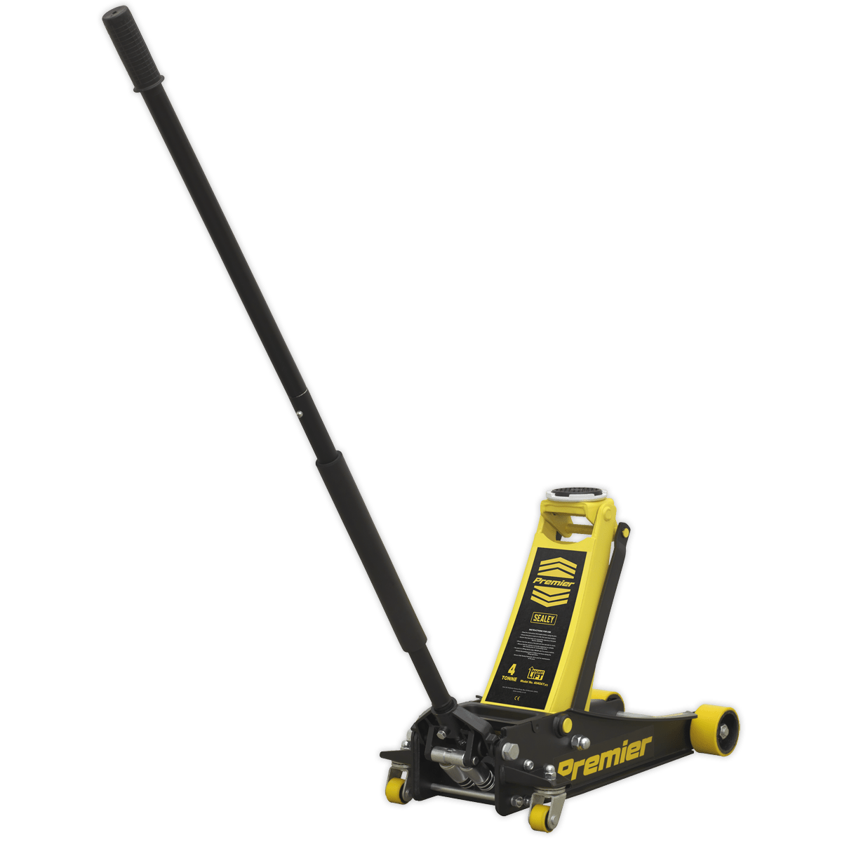 Sealey 4040AY Trolley Jack 4tonne Rocket Lift Yellow - 4040AY - Sealey Tools UK - Trade Counter Direct