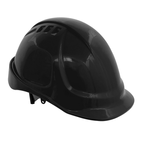 Sealey 502BLK Safety Helmet - Vented (Black) - 502BLK - Sealey Tools UK - Trade Counter Direct