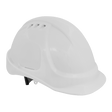 Sealey 502W Safety Helmet - Vented (White) - 502W - Sealey Tools UK - Trade Counter Direct