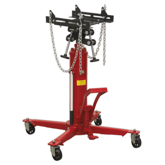 Sealey 800TTJ Transmission Jack 0.8tonne Vertical Telescopic - 800TTJ - Sealey Tools UK - Trade Counter Direct