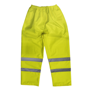 Sealey 807L Worksafe® Hi-Vis Yellow Waterproof Trousers - Large - 807L - Sealey Tools UK - Trade Counter Direct