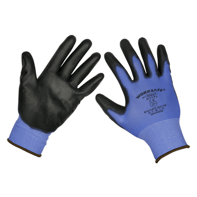 Sealey 9117L Worksafe® Lightweight Precision Grip Gloves, Large - Pair - 9117L - Sealey Tools UK - Trade Counter Direct