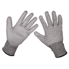 Sealey 9139XL Anti - Cut PU Gloves (Cut Level C - X - Large) - Pair - 9139XL - Sealey Tools UK - Trade Counter Direct