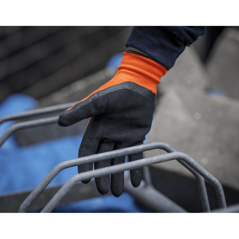 Sealey 9140L Worksafe® Foam Latex Gloves, Large - Pair - 9140L - Sealey Tools UK - Trade Counter Direct
