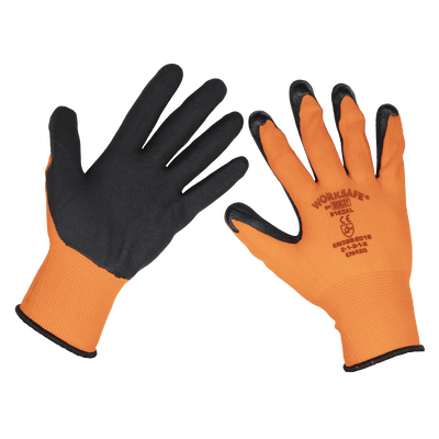 Sealey 9140XL/12 Worksafe® Foam Latex Gloves, X-Large - Pack of 12 Pairs - 9140XL/12 - Sealey Tools UK - Trade Counter Direct