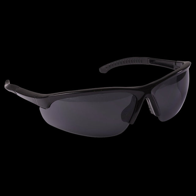 Sealey 9214 Zante Style Smoke Lens Safety Glasses with Flexi Arms - 9214 - Sealey Tools UK - Trade Counter Direct