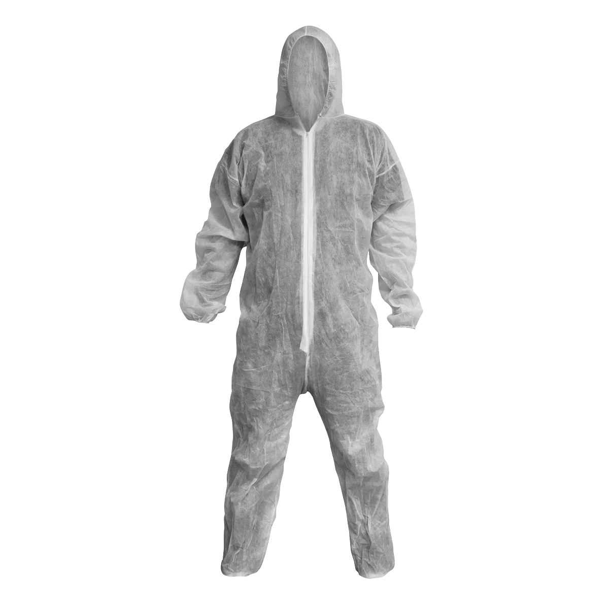 Sealey 9601L Worksafe® Disposable Coverall, White - Large - 9601L - Sealey Tools UK - Trade Counter Direct