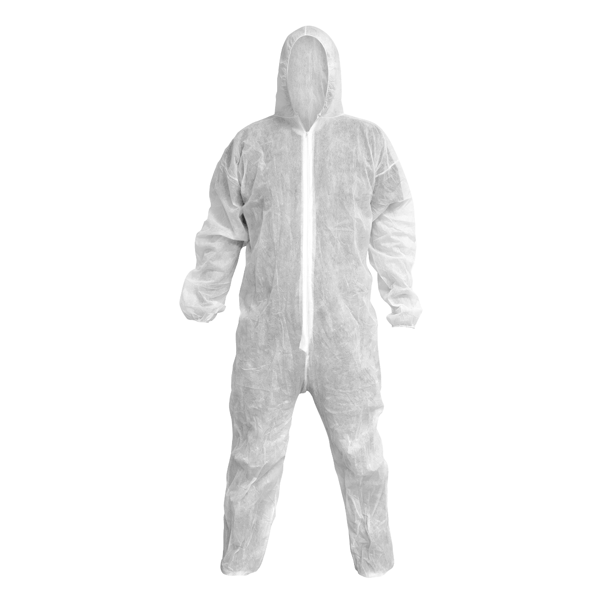 Sealey 9601XL Worksafe® Disposable Coverall, White - X-Large - 9601XL - Sealey Tools UK - Trade Counter Direct