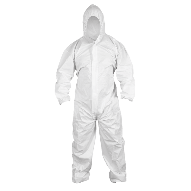 Sealey 9602L Worksafe® Type 5/6 Chemical Coverall - Large - 9602L - Sealey Tools UK - Trade Counter Direct
