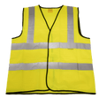 Sealey 9804M Worksafe® Hi-Vis Yellow Waistcoat - Medium - 9804M - Sealey Tools UK - Trade Counter Direct
