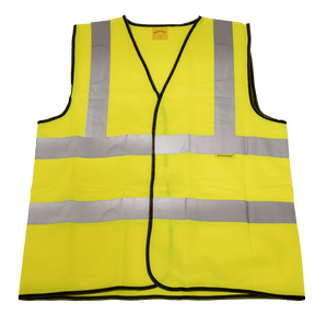 Sealey 9804M Worksafe® Hi-Vis Yellow Waistcoat - Medium - 9804M - Sealey Tools UK - Trade Counter Direct