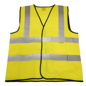 Sealey 9804M Worksafe® Hi-Vis Yellow Waistcoat - Medium - 9804M - Sealey Tools UK - Trade Counter Direct