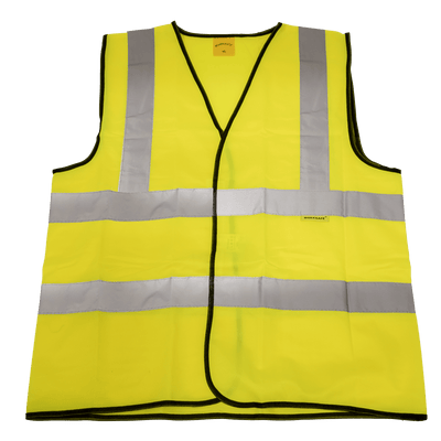 Sealey 9804XL Worksafe® Hi-Vis Yellow Waistcoat - X-Large - 9804XL - Sealey Tools UK - Trade Counter Direct