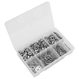 Sealey AB077NW 500pc Stainless Steel Nut and Washer Assortment - M5 - M10 - AB077NW - Sealey Tools UK - Trade Counter Direct