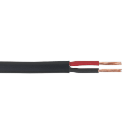 Sealey AC1430TWTK Automotive Cable Thick Wall Flat Twin 2 x 1mm² 14/0.30mm 30m Black - AC1430TWTK - Sealey Tools UK - Trade Counter Direct