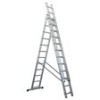 Sealey ACL312 Aluminium Extension Combination Ladder 3x12 EN 131 - ACL312 - Sealey Tools UK - Trade Counter Direct