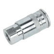 Sealey ACP15 Coupling Body Female 1/4"BSP Pack of 5 - ACP15 - Sealey Tools UK - Trade Counter Direct