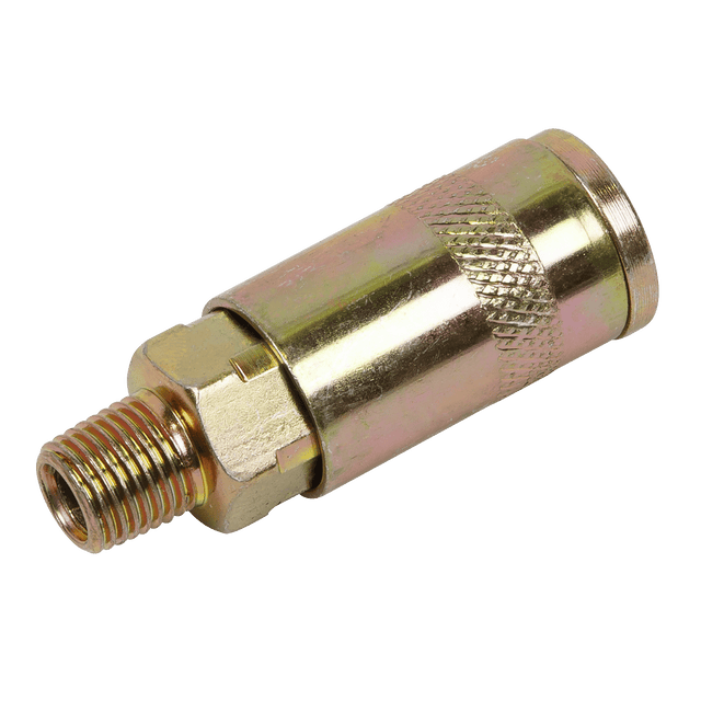 Sealey ACX01 Coupling Body Male 1/4"BSPT Single - ACX01 - Sealey Tools UK - Trade Counter Direct
